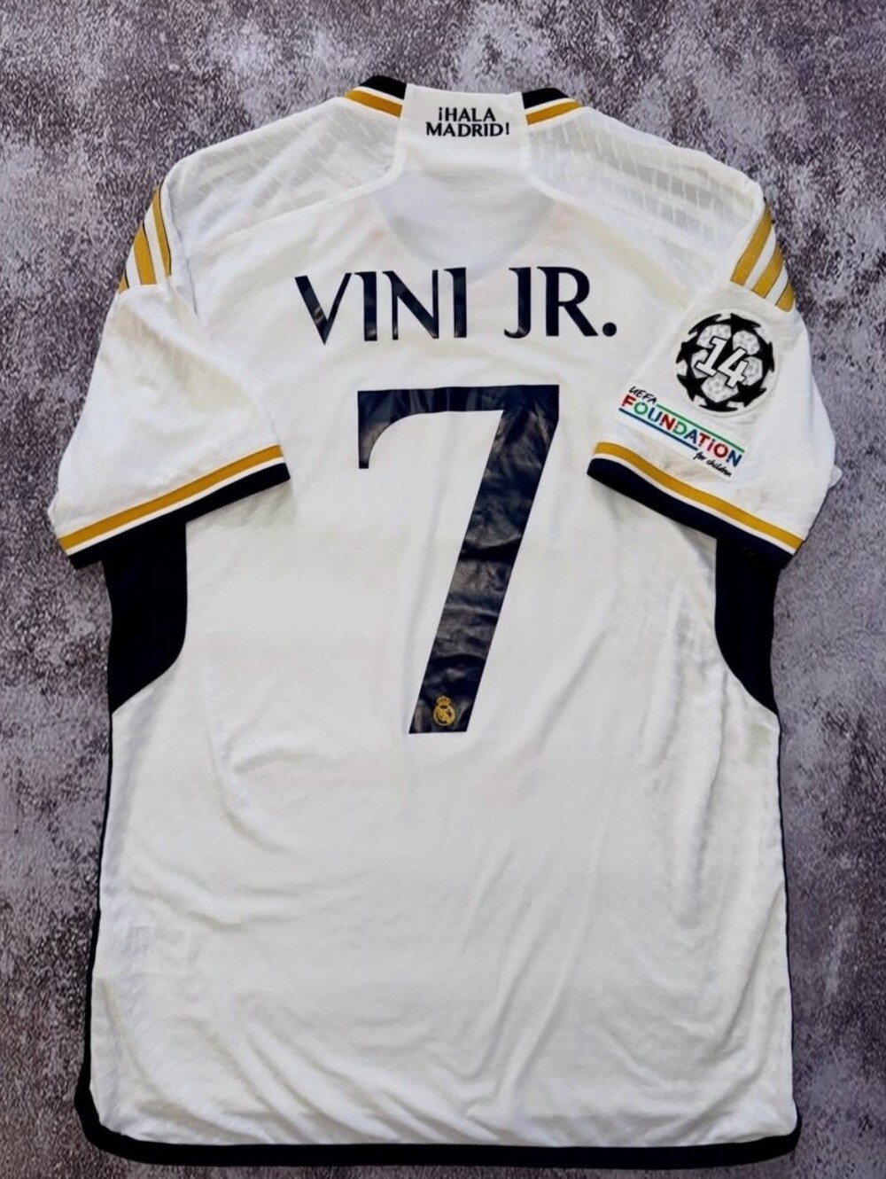 Vini Jr. Adidas Real Madrid Home Jersey #7 / Men's Size SMALL-MED-LARGE / 2023